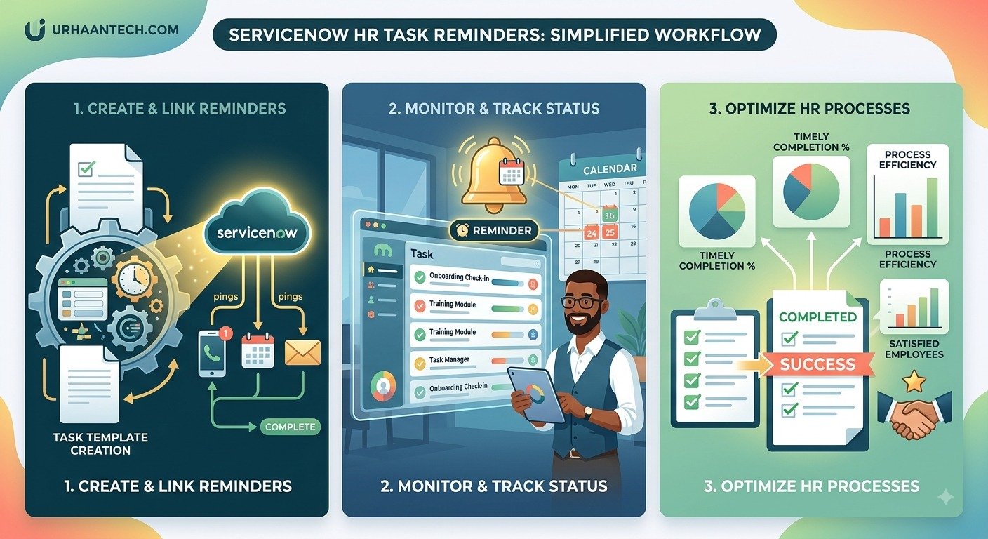 How to Create a Reminder for an HR Task Template in ServiceNow